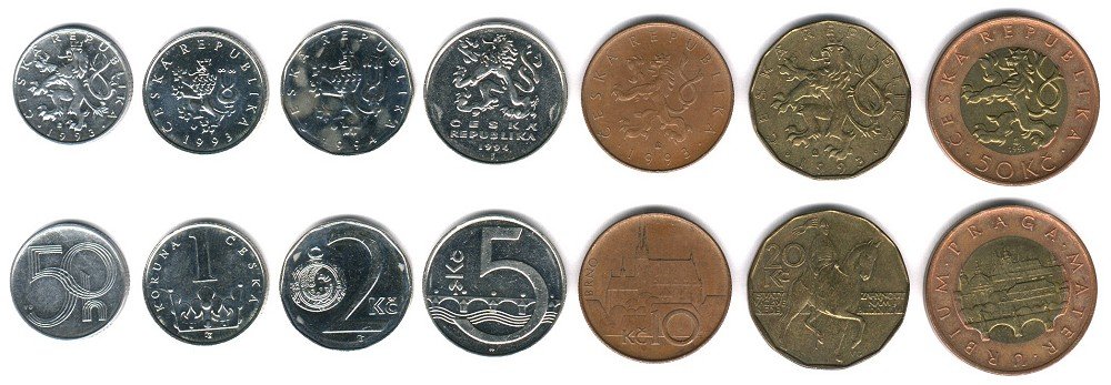 czech coins